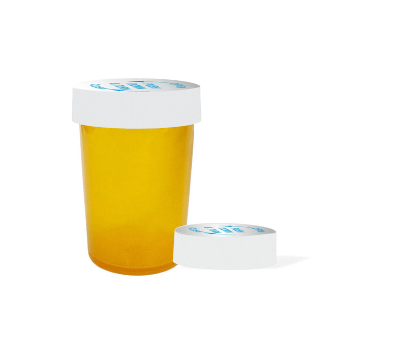 Tablet Vials Amber 20 Drachm CRC Cap Per 100 (Inclusive 20% Off Applied)