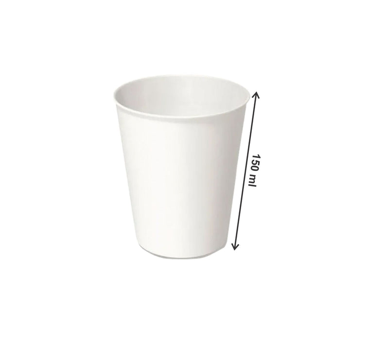 Eco Paper Cups White