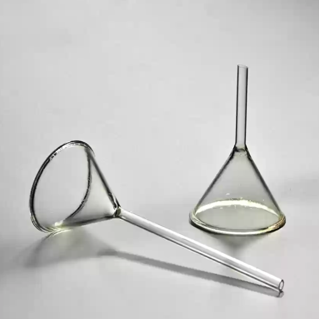 Clear Borosilicate Glass Funnel