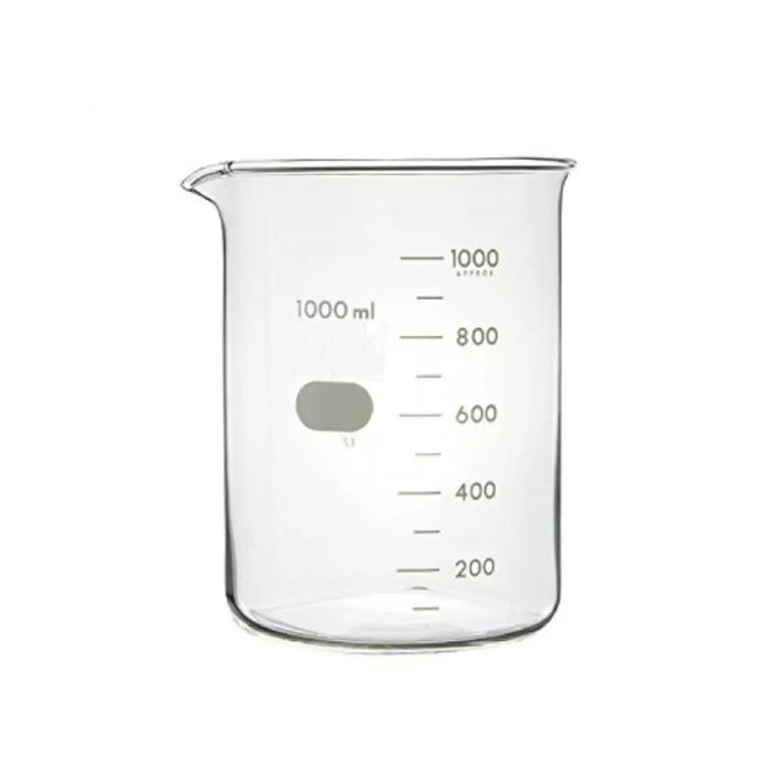 Glass Beakers Low Form Borosilicate 1000ml