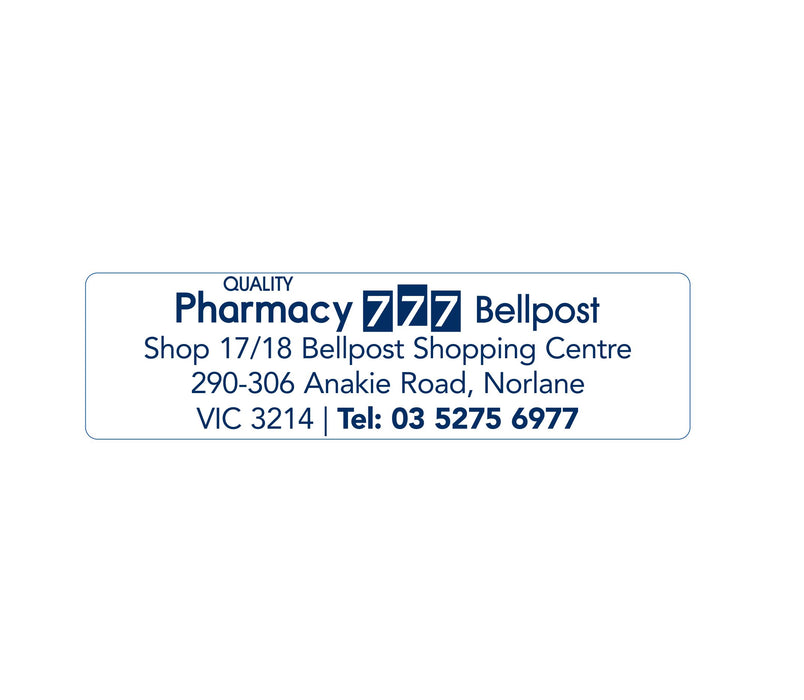 Quality Pharmacy Bellpost S3 Address Labels (Inclusive 15% Off Applied)