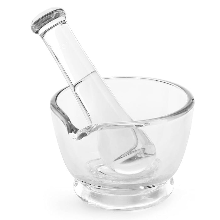 Mortar and Pestle Glass 115mm